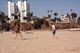 Peter, Jerome, and Eli playing frisbee on the beach!